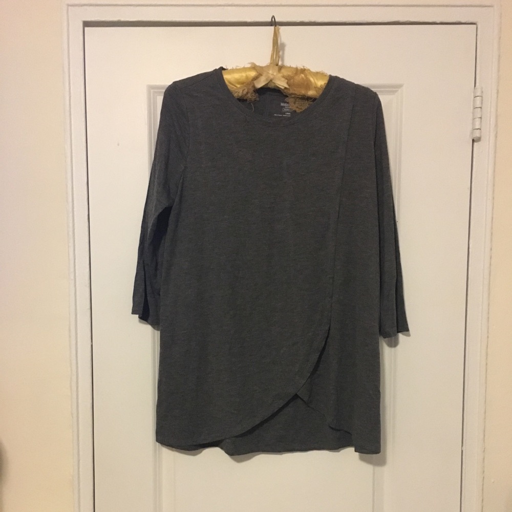 Motherhood Maternity Nursing Knit Top